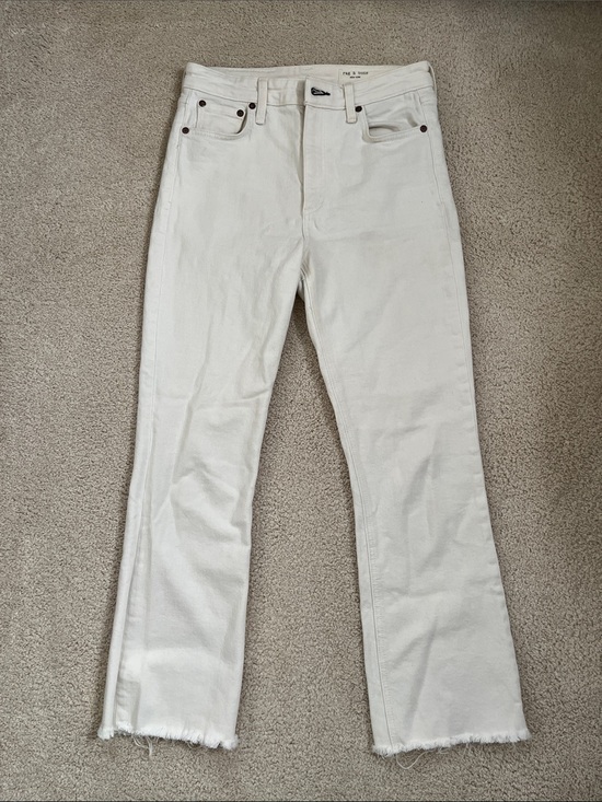 rag & bone Denim - Ivory Rag & Bone Jeans Size 27